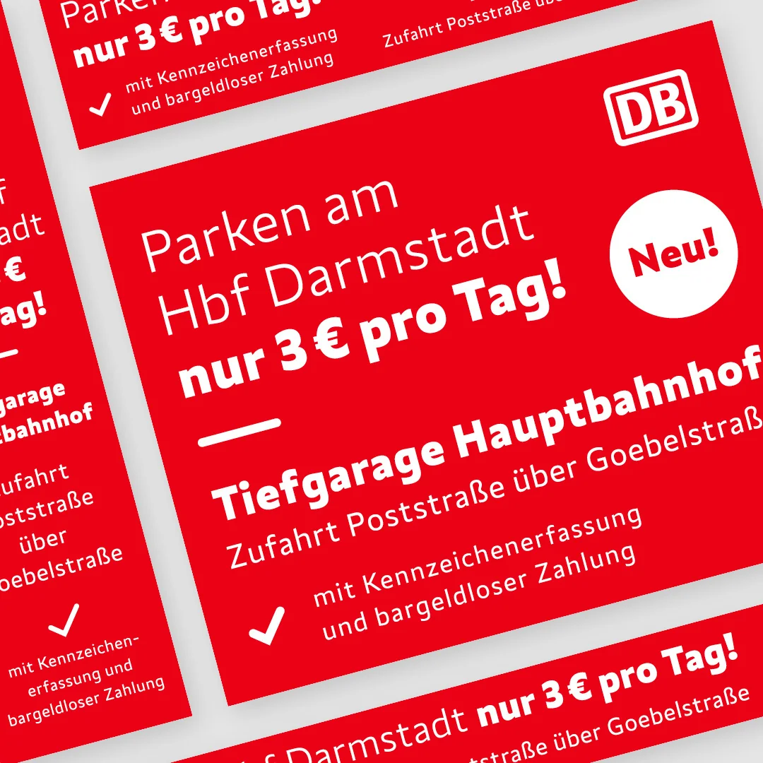 DB BahnPark &ndash; Social Ads Kampagne